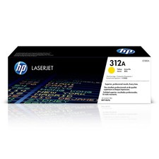 HP 312A Yellow Toner Cartridge  Works Color Laserjet Pro MFP M476 Series  CF38