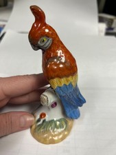 Very Rare Chinese Porcelain Parrot