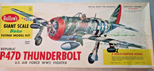 Guillow's P-47D Thunderbolt Balsa Wood Giant Scale Model Airplane Kit GUI-1001