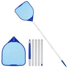 Pool Cleaner, Portable Handheld Cleaning Tool with 5 Connecting Rods, Heavy9751