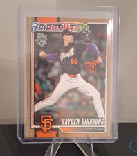 Topps 2026 Series 1 Future Stars Hayden Birdsong Giants Gold #296 /2026