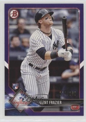 2018 Bowman Purple /250 Clint Frazier #26 Rookie RC 00gy