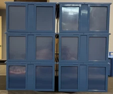 (1) BCW Plastic Cards Box Bin Trading Gaming Sport Toploader Magnet Safe Storage