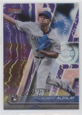 2020 Bowman's Best Purple Refractor 170/250 Adbert Alzolay #50 Rookie RC 0x5e
