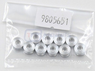 Tamiya 47470 Top Force Evo 2021, 9805651/19805651 7x3mm Spacer (10 Stk.), Neu in Verpackung