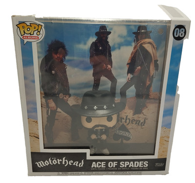 Motorhead Ace of Spades 1980 Album Heavy Metal POP!#08 Vinyl Figur Funko 2.Wahl*