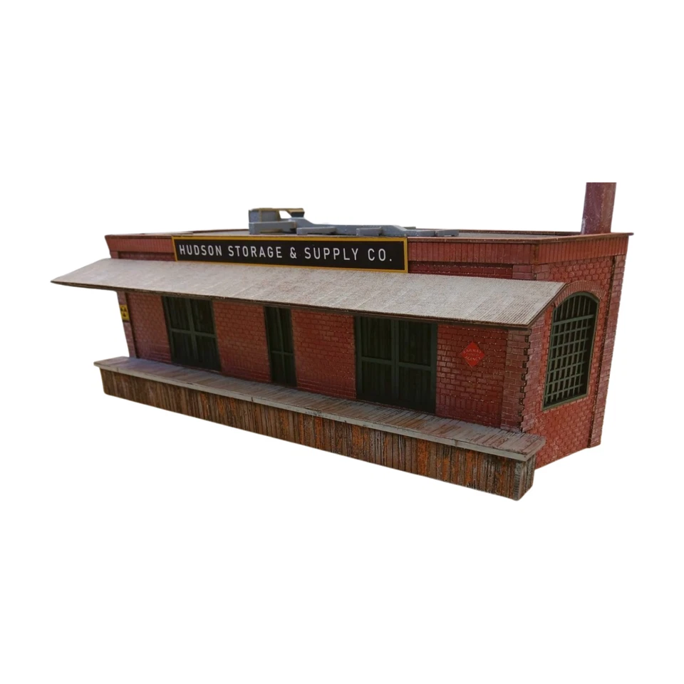 Hudson Storage & Supply Co. – Trackside Warehouse 1:48th O Scale KIT - Image 4 of 4