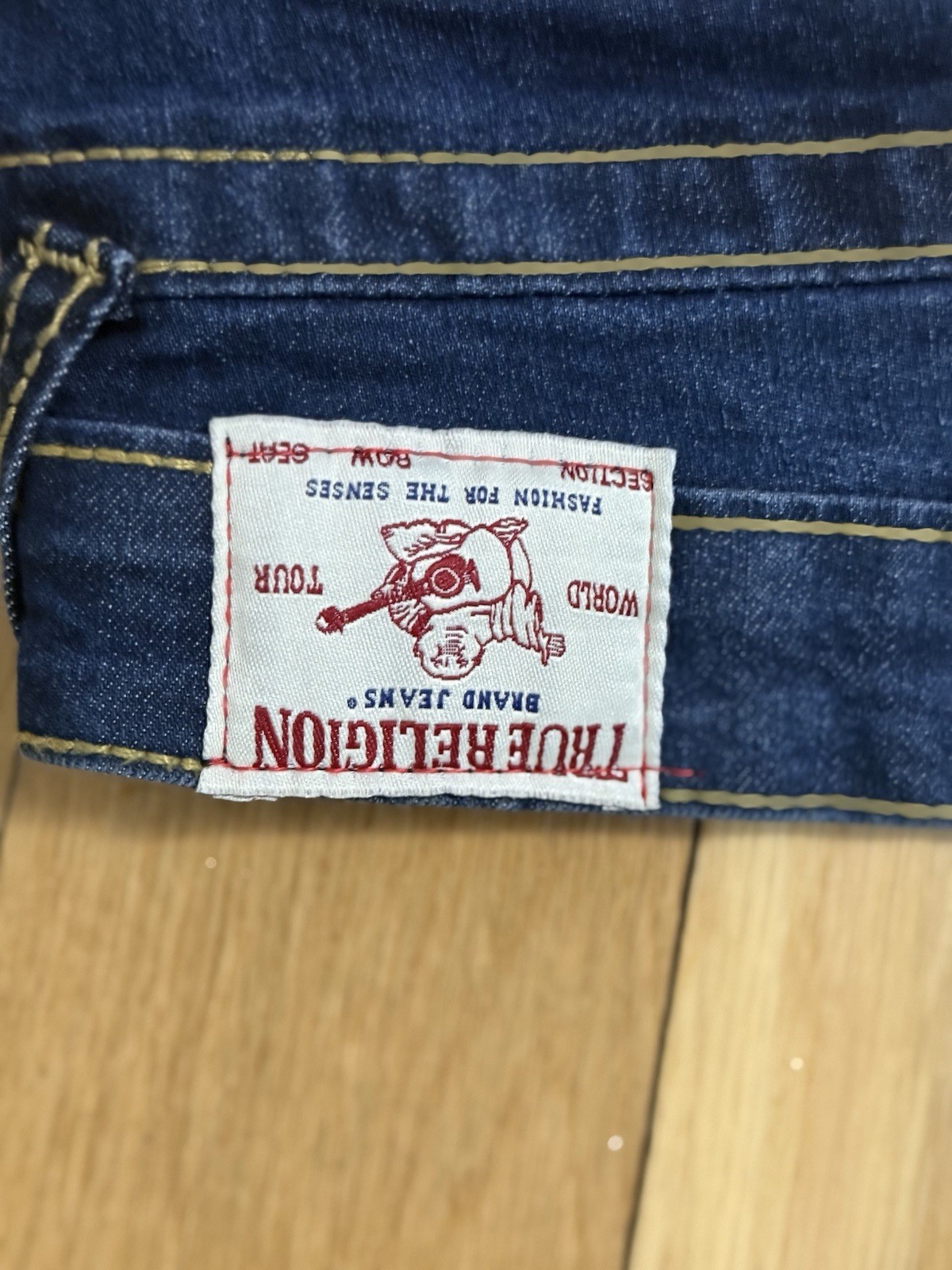 True Religion Ricky Relaxed Straight Women Jeans Size 10 thumbnail 5