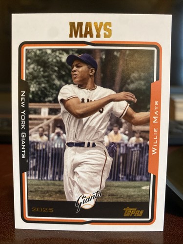 2025 Topps Archives #224 Willie Mays | Baseball Card