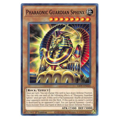 Yu-Gi-Oh! - Lightning Overdrive - Pharaonic Guardian Sphinx (Common) LIOV-DE024