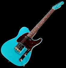 Fender Made In Japan FSR Hybrid II Telecaster Teal Green Metallic From Japan