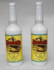 (2 Pack) Gourmet WHITE CHOCOLATE SYRUP 32oz  Coffee Drink & Italian Soda Flavor