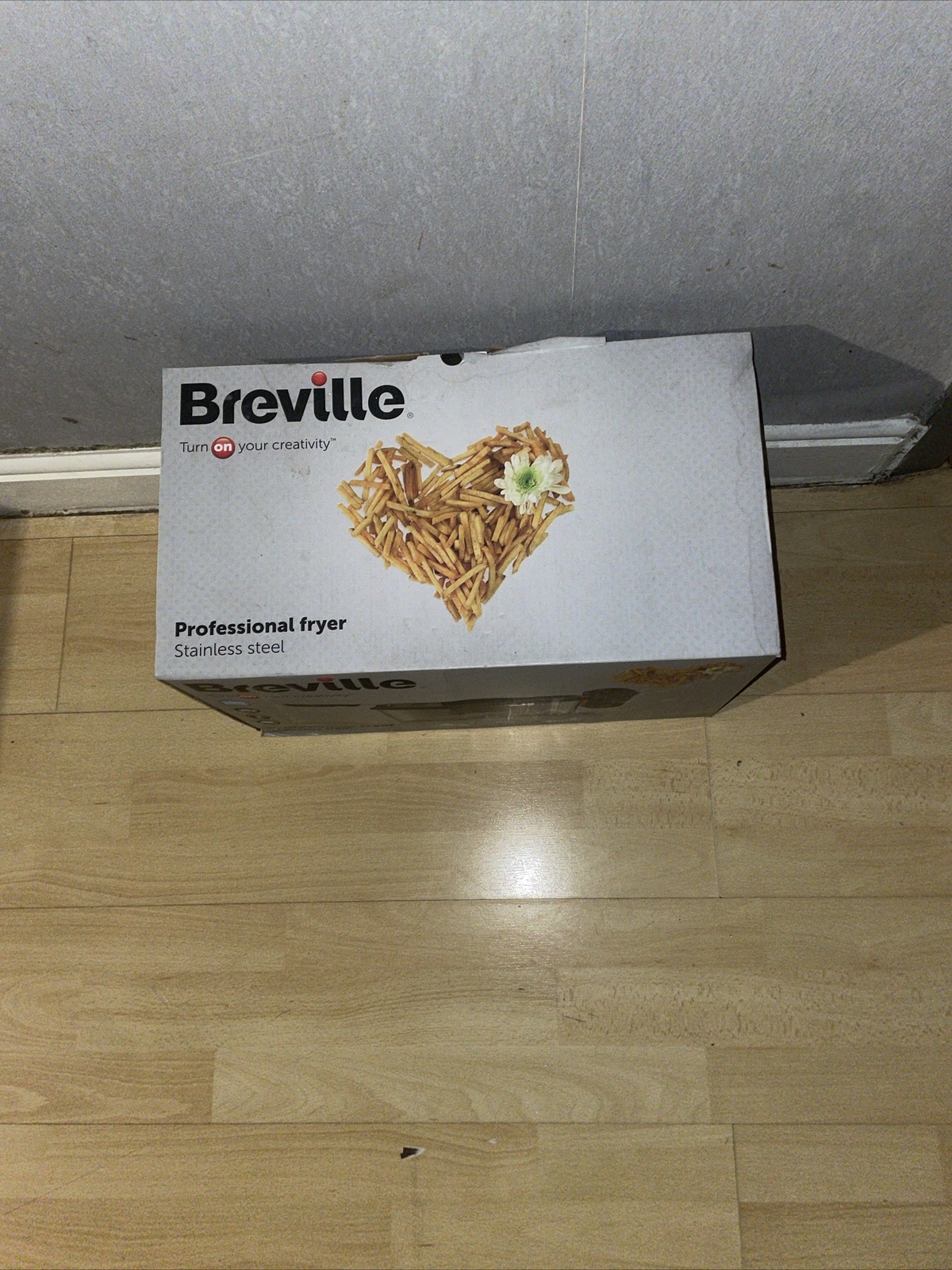 Breville VDF100 Professional Deep Fat Fryer Stainless Steel 3L Oil 1Kg
