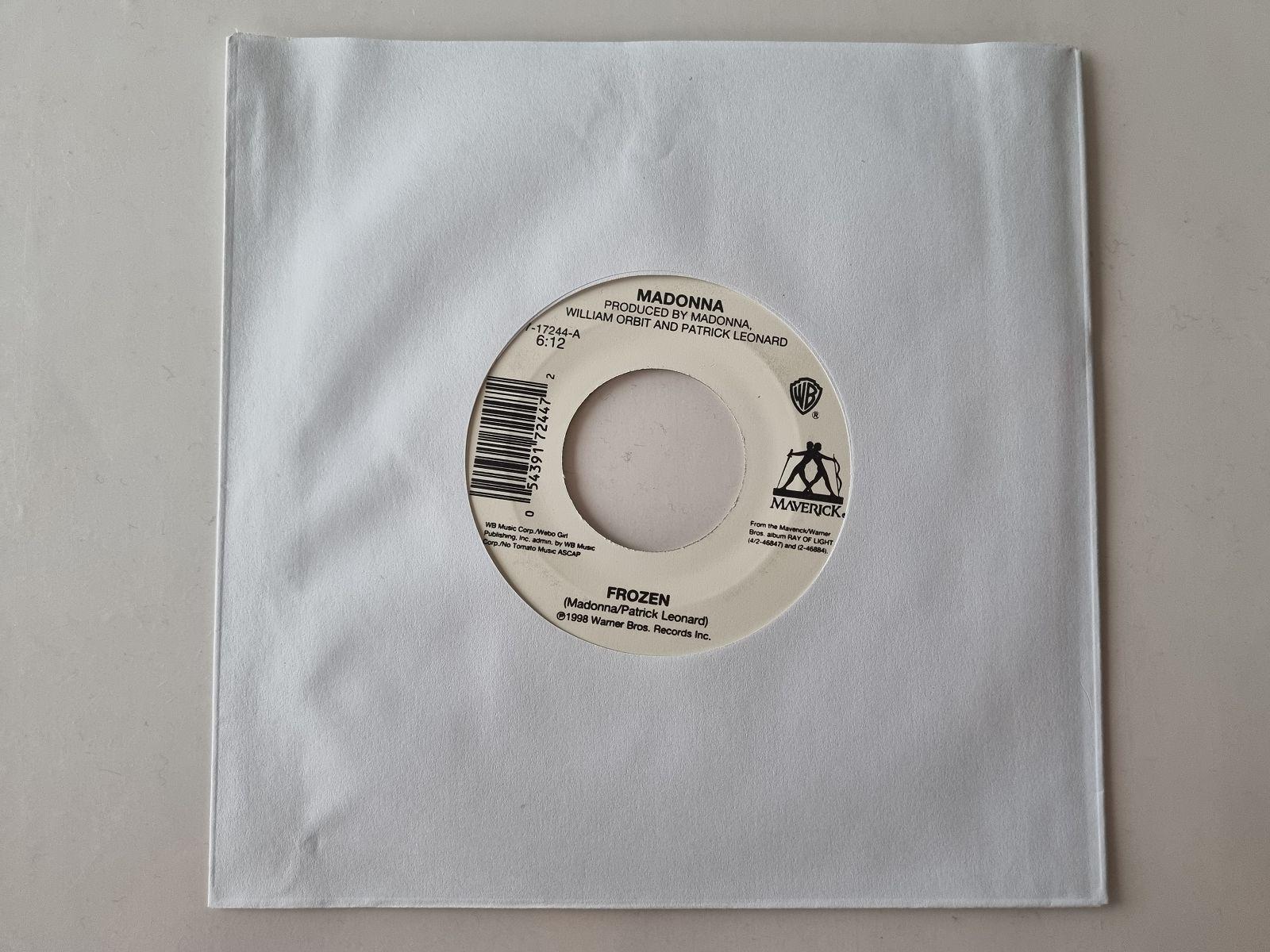 7"" Single Madonna - Frozen Vinyl US