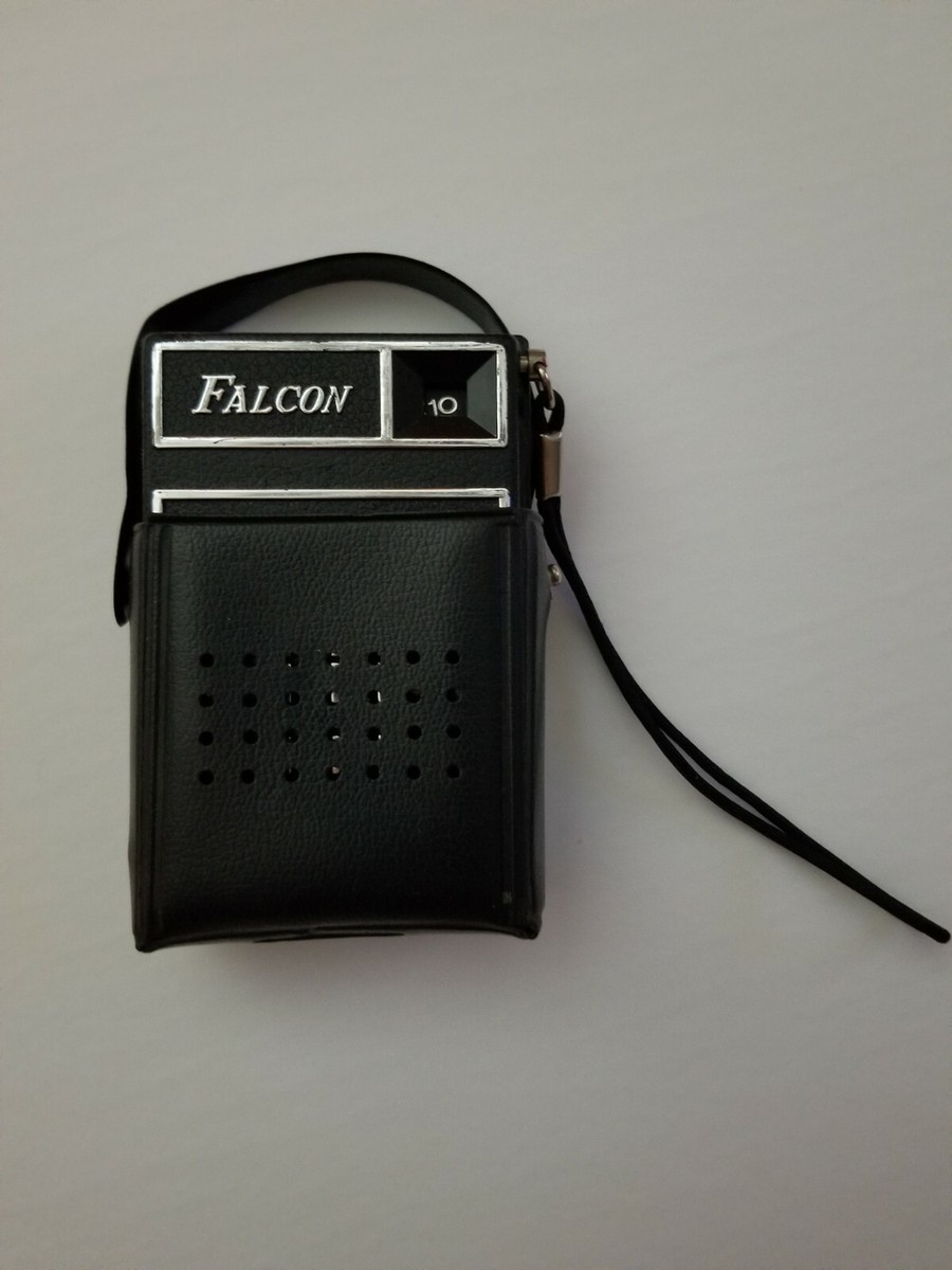 Vintage Six Transistor Radio Falcon with leather carrying Vintage Six Transistor Radio Falcon with leather carrying