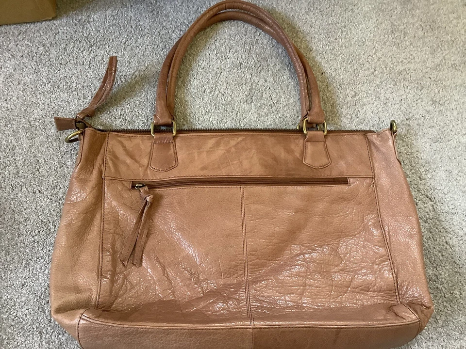 Oasis Pink Tan Large Tote Bag Worn Once - Image 2 of 4