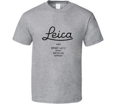 Leica, T-shirt, Camera, Retro, Photographer, Photography, Lens, Slr, 