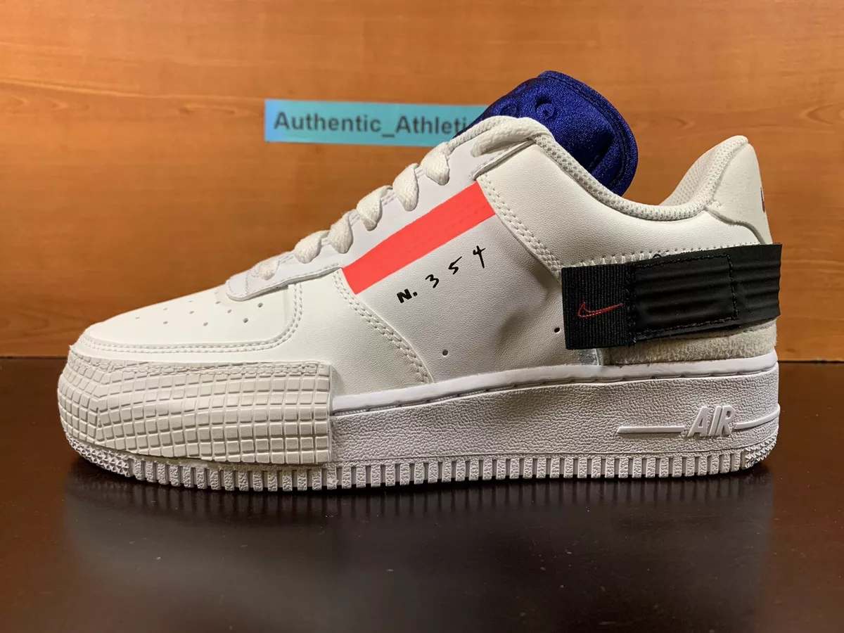 Tanga estrecha hormigón estoy de acuerdo Nike Air Force 1 Drop Type N.354 Summit White Men&#039;s Sz 6 / Womens 7.5  CI0054-100 | eBay