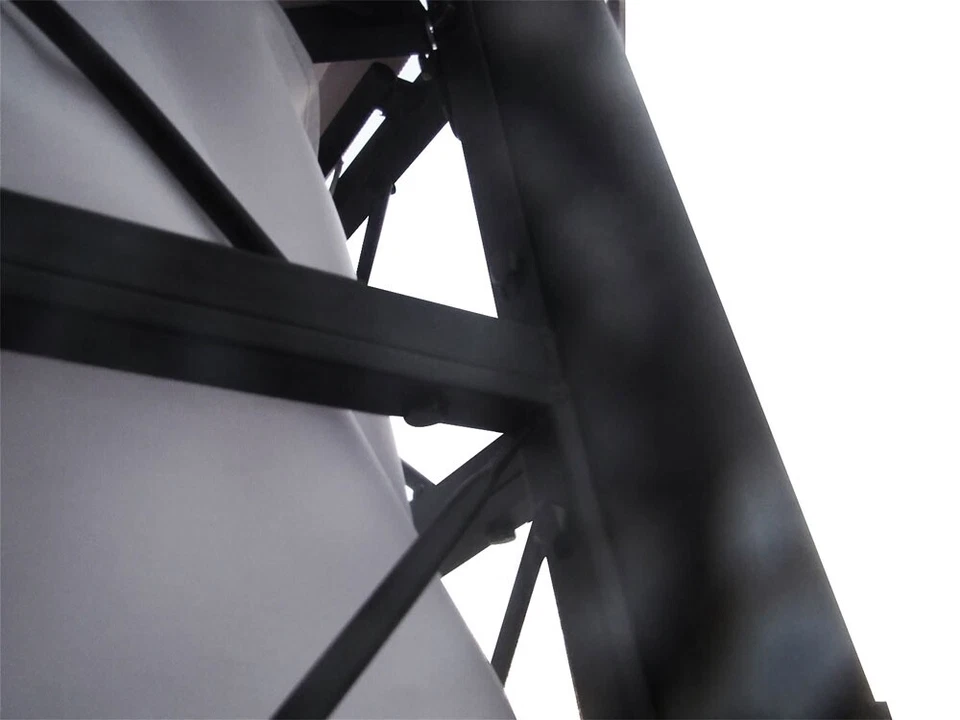 GAZEBO IN FERRO MT 3X4 IN METALLO ANTRACITE - Immagine 3 di 4