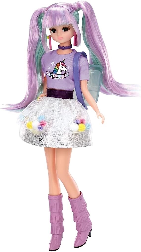 Takara Tomy Licca Chan Doll - #Unicorn Mix Set | eBay