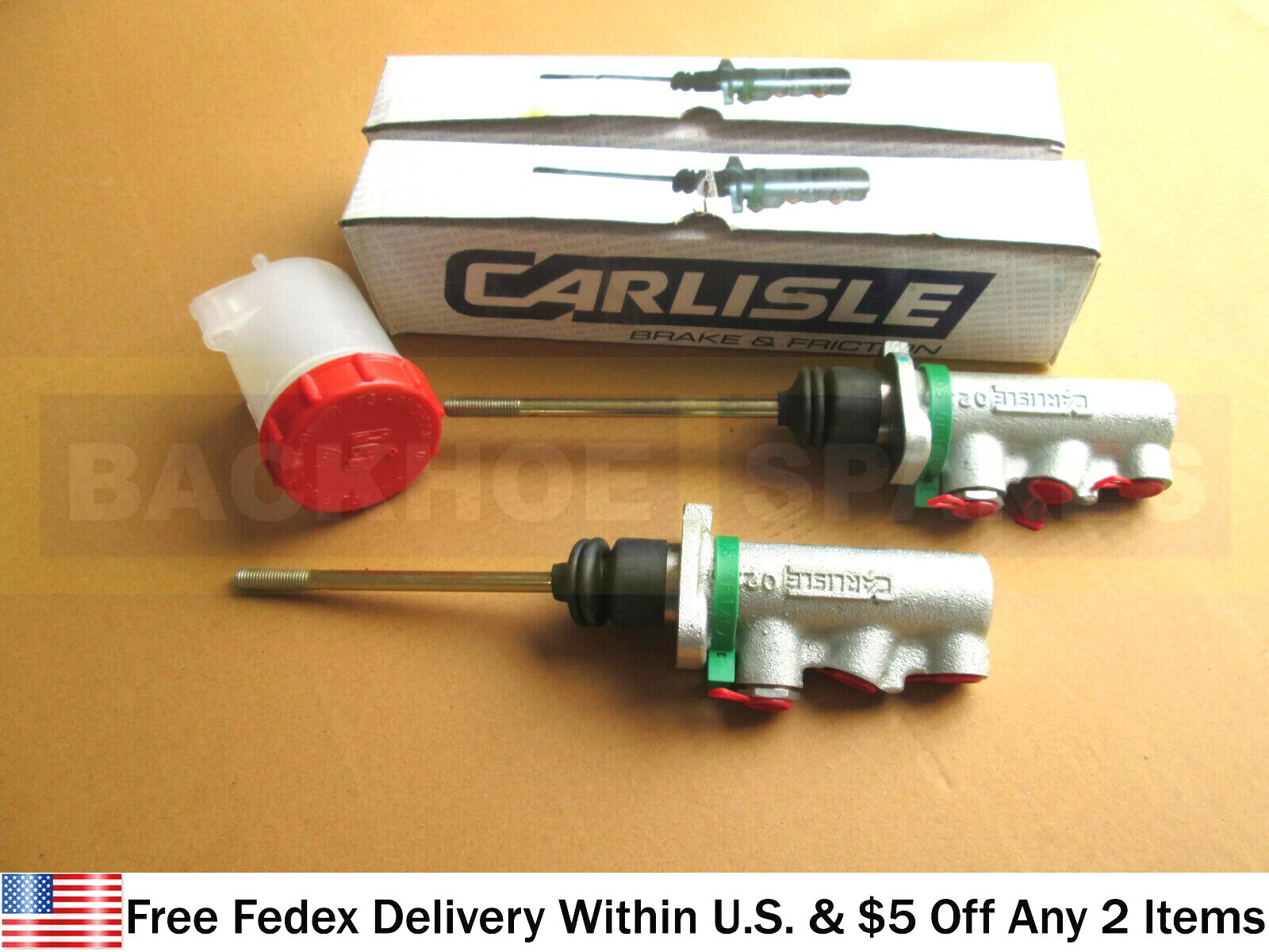 JCB PARTS GENUINE CARLISLE BRAKE MASTER CYLINDER 2 PCS (PART 15/