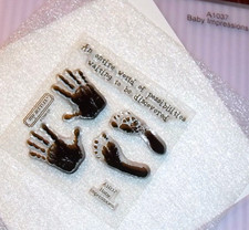 CTMH A1037 BABY IMPRESSIONS  An entire new world of possibilities...,Hand print