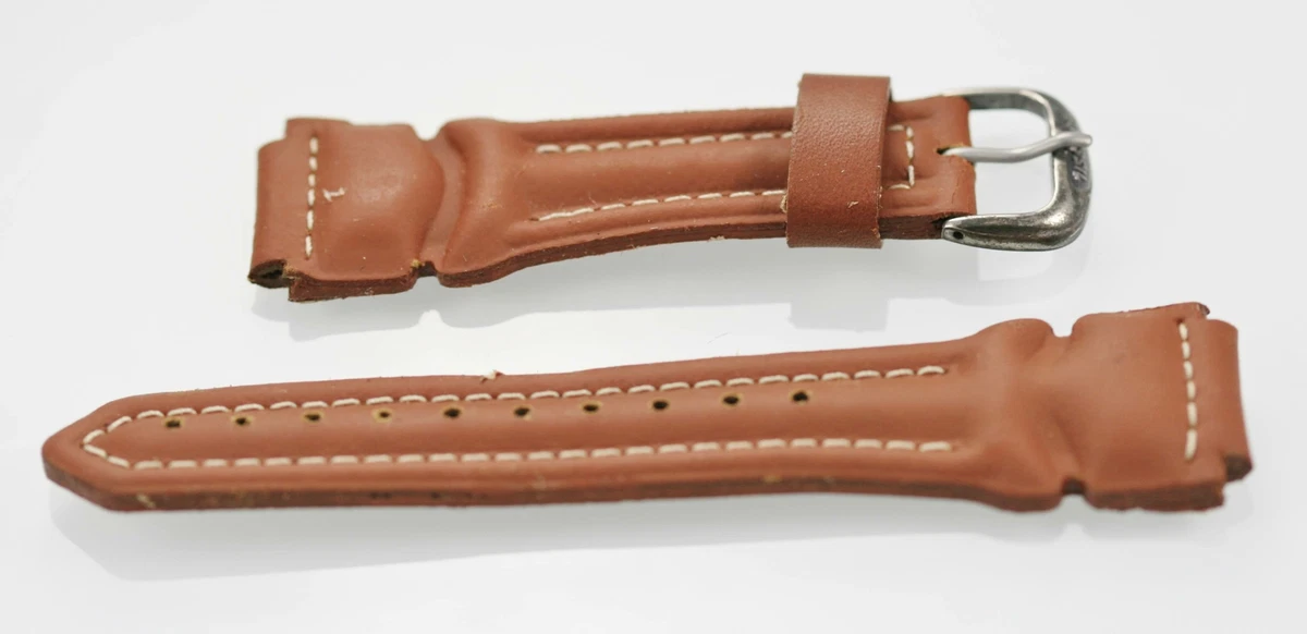 Bracelet Cuir Fossil Original BQ2101 - Marron 24 Mm - Pour Montre Homme - Neuf Avec Étiquettes