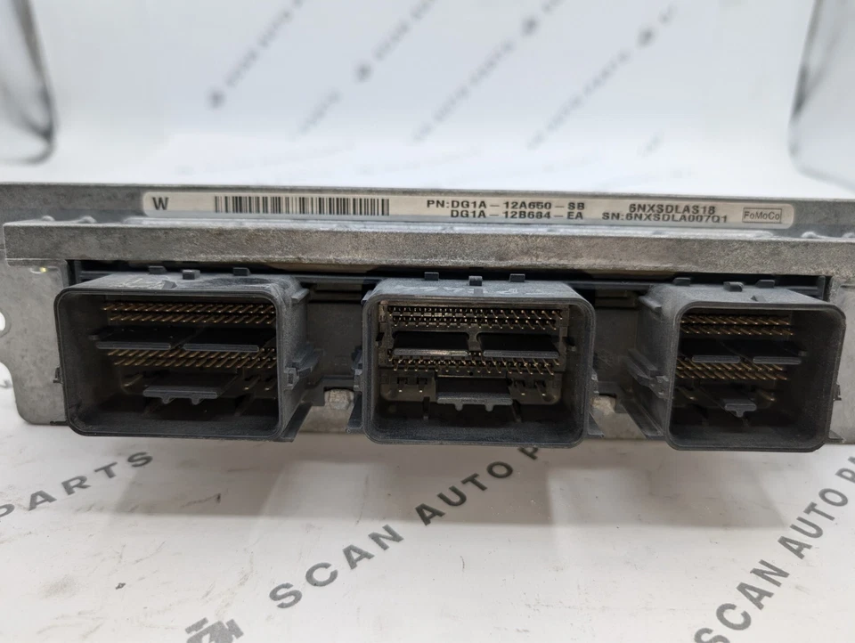 Used FoMoCo DG1A-12A650-SB ECU 6NXSDLAS18 - Image 3 of 4