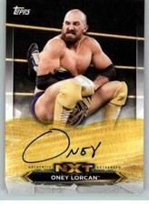 2020 WWE NXT Oney Lorcan auto