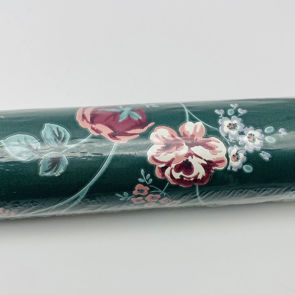 Nuevo revestimiento de pared recubierto de vinilo Borden estampado floral WC4249 - 55,4 PIES CUADRADOS Foto 4 de 4