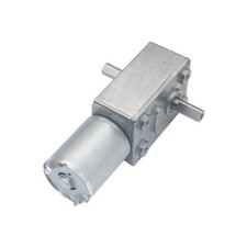 Dual Shaft JGY370 Gear Motor DC6V 12V 24V Turbo Worm DC Motor Metal Gearebox