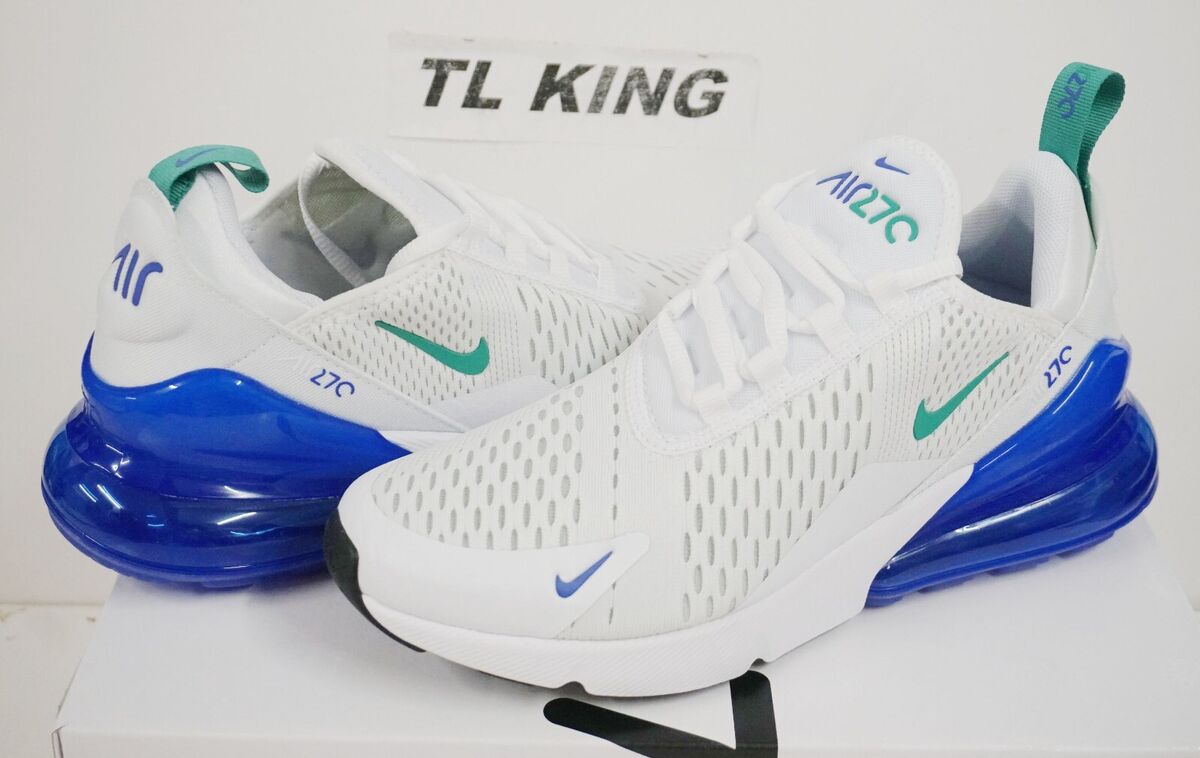 Nike WMNS Air Max 270 White Lapis Green Limited Edition Rare Nike WMNS Air Max 270 White Lapis Green Limited Edition Rare
