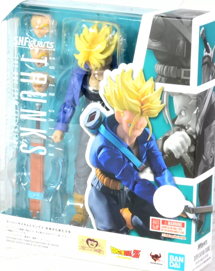 Figura Super Saiyan Trunks The Boy From the Future - Dragon Ball Z - SH  Figuarts - Bandai