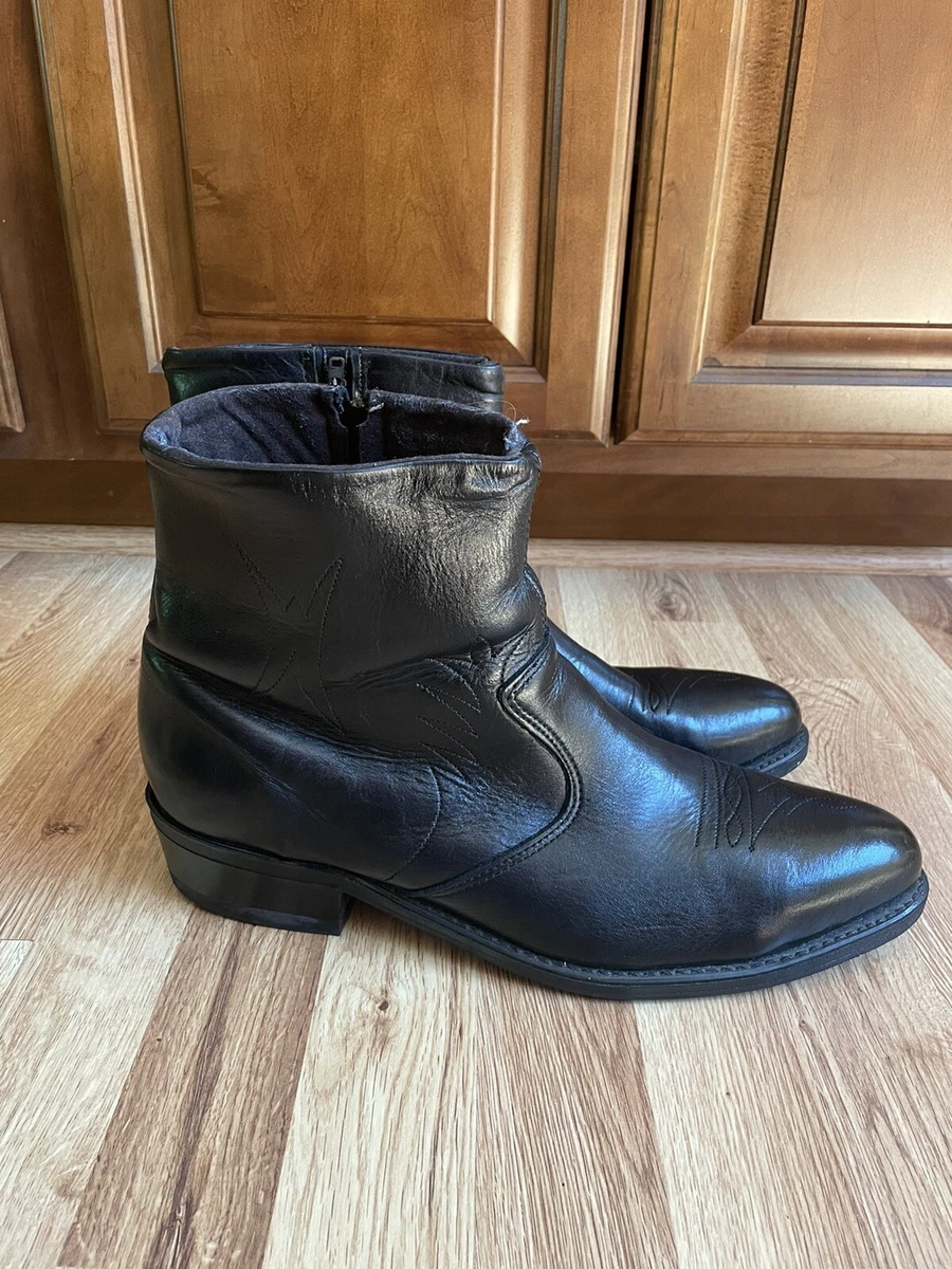 Double h sales zipper boots