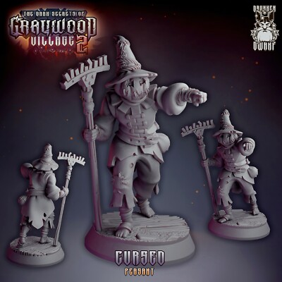 Cursed peasant, Drunken Dwarf, Dungeons & dragons, Pathfinder, D&D5E, 5E
