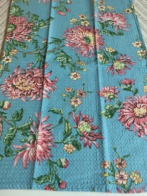 New W Tags ~ April Cornell Cotton Kitchen Tea Towel ~ “Chrissy” Design 2023