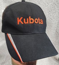 KUBOTA Tractors Trucker Hat Baseball Cap Next Day shipping orange Black