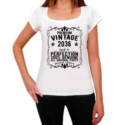 Women's Graphic T-Shirt All Original Parts Aged to Perfection 2036 Eco-Friendly