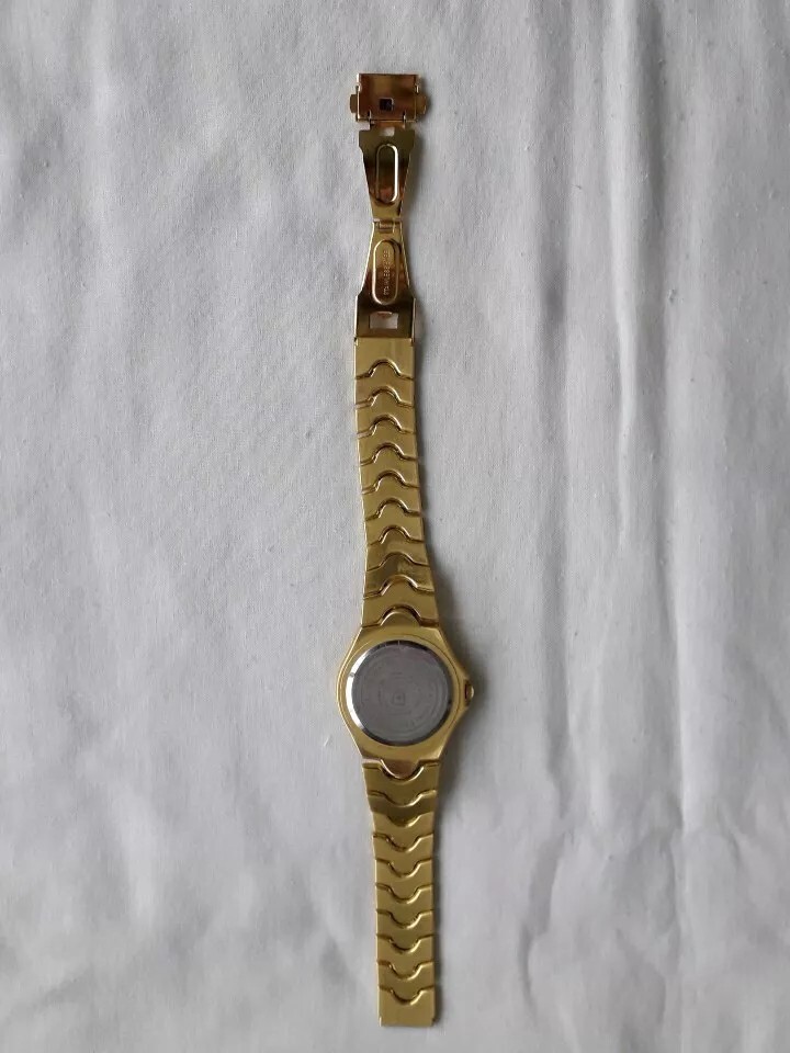 Montre Bracelet Homme Swiss Hunter Dorée - Boîte 45mm - Chronographe Mouvement Japonais - Neuf