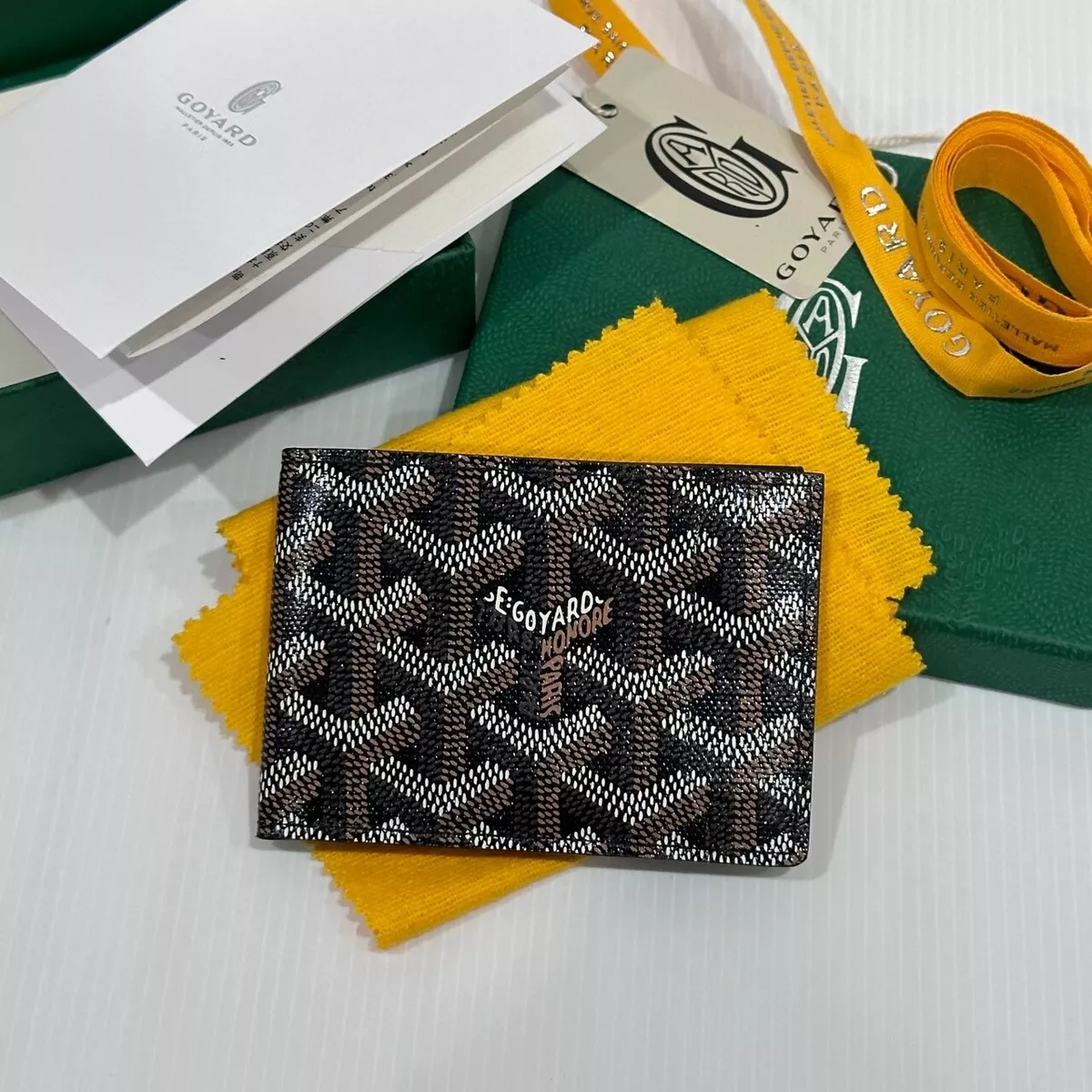 Used Goyard Card Holder Grey  Goyard card holder, Goyard, Card holder