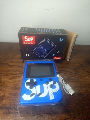 SUP Game Box 400 in 1 Retro Konsole | Blau | 3'' LCD TV-Out ''Spielwaren''