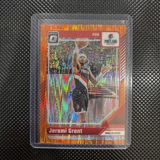 2024-25 Panini Donruss Optic Basketball #109 Jerami Grant Orange Shock  /225 NBA