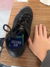 Varsity Ascend Air Black Cheer Shoes Womens Sz US 10 Competition Cheerleading