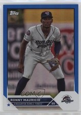 2023 Topps Pro Debut Blue Foil 118/150 Ronny Mauricio #PD-32 13w8