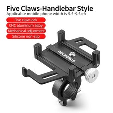ROCKBROS Telefon Halter Motorrad Elektrische Fahrrad Smartphone CNC Aluminium Le