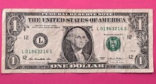 0632-Scrambled Birthday/Milestone Note-$1 Bill-February 16, 1963-Fancy Serial-