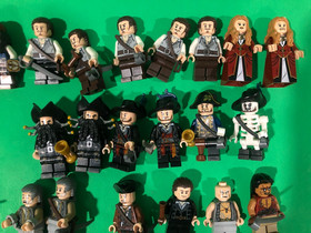 MASSIVE LEGO Pirates Of The Caribbean Minifigure Lot - DAVY JONES, MACCUS