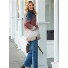 FDJ Quilted Ombre Jacket NWT size XS