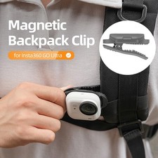 Backpack Clip Magnetic Quick Release Mount Holder For Insta360 GO Ultra Camera