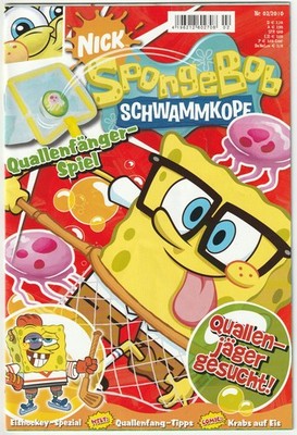   SPONGEBOB SCHWAMMKOPF #2/2010 + Poster/ohne Beilage, Ehapa COMICHEFT TOP Z1